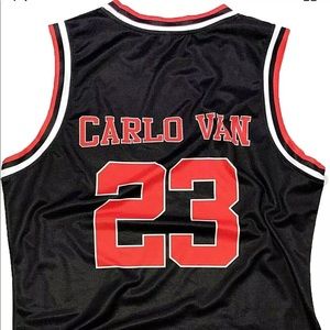 Carlo Van basketball jersey